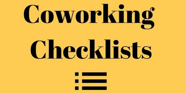 Coworking Checklists